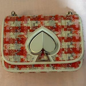Kate Spade bag with metal straps